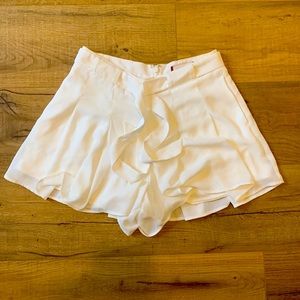 Aritzia, Sunday Best, Westley, pleated, tie front short